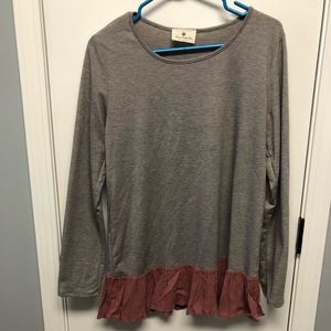 Boutique ruffle shirt